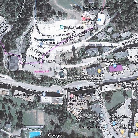 La Marmotte, Au Coeur Du Village De Crans, Proche Du Telecabine Cry D'Er المظهر الخارجي الصورة